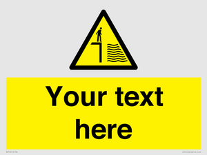 Custom Deep Water Sign